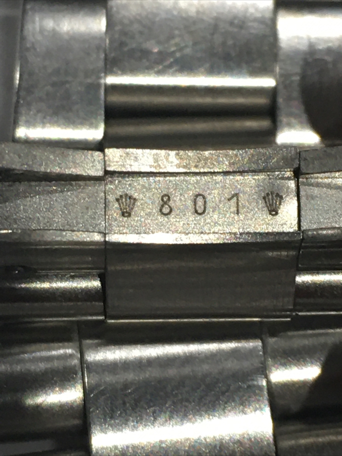 78790 A (SEL) Oyster Bracelet 20mm DE3 w/801 Ends-Rolex GMT-Master Explorer II