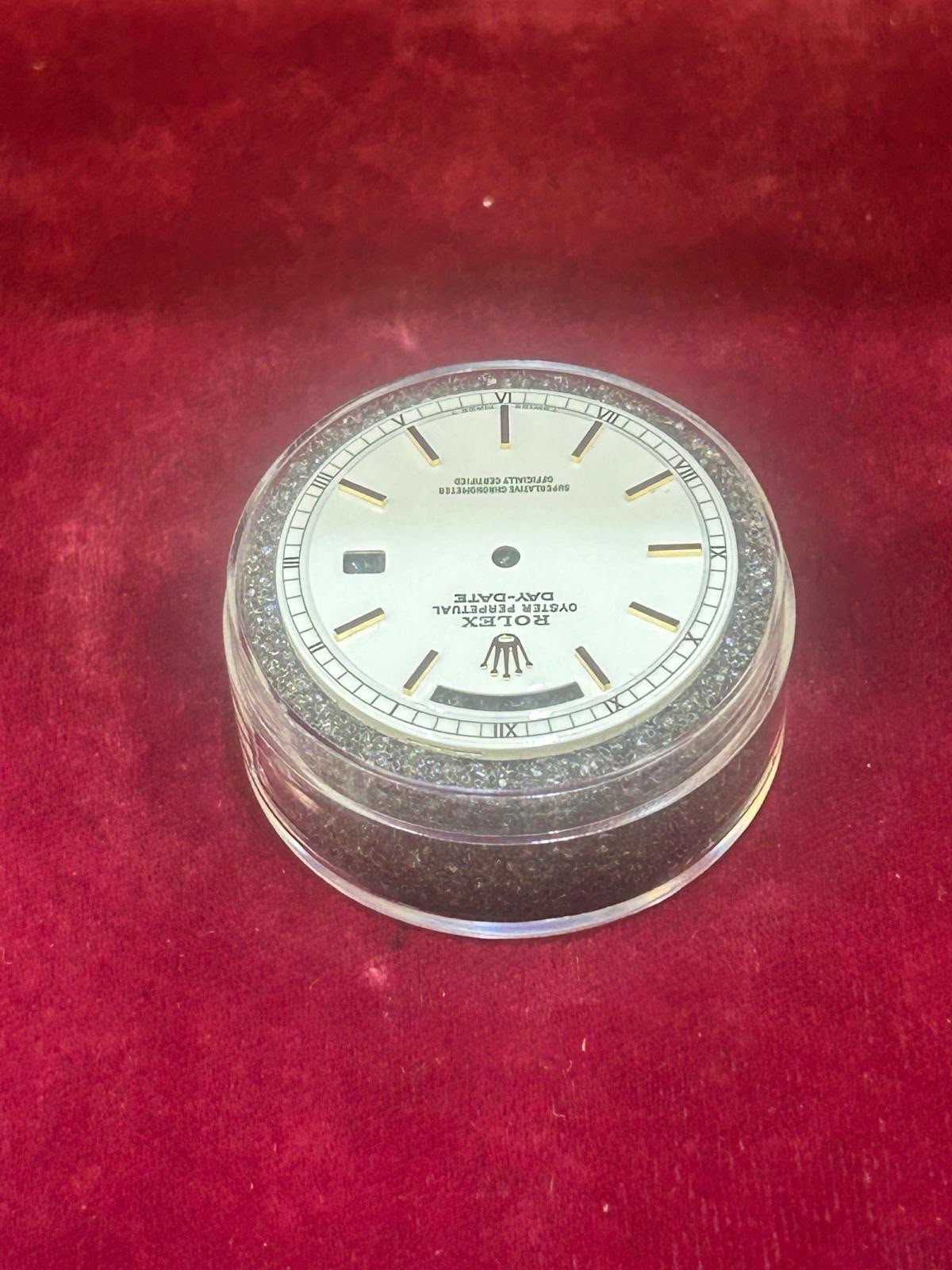 Rolex NonQuick 36mm Day-Date Custom White Stick Dial For References 1803-1807