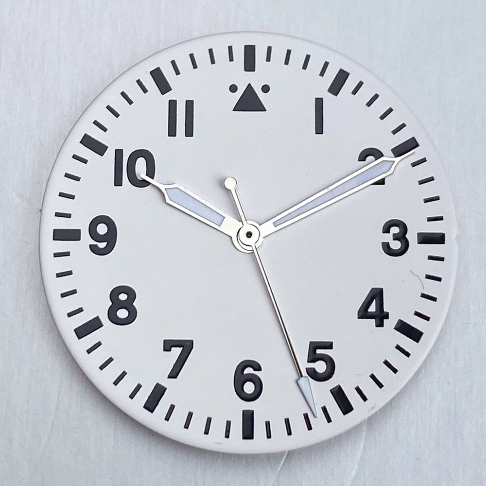 Tandorio 29mm Mod NH35 Pilot Watch Dial Replacement For NH35/PT5000/Miyota 8215
