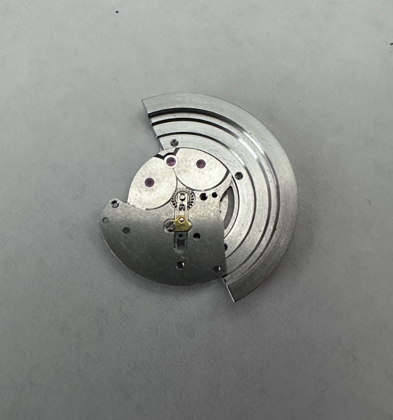 Rolex 3135 Automatic Winding Rotor Assembly and Bridge