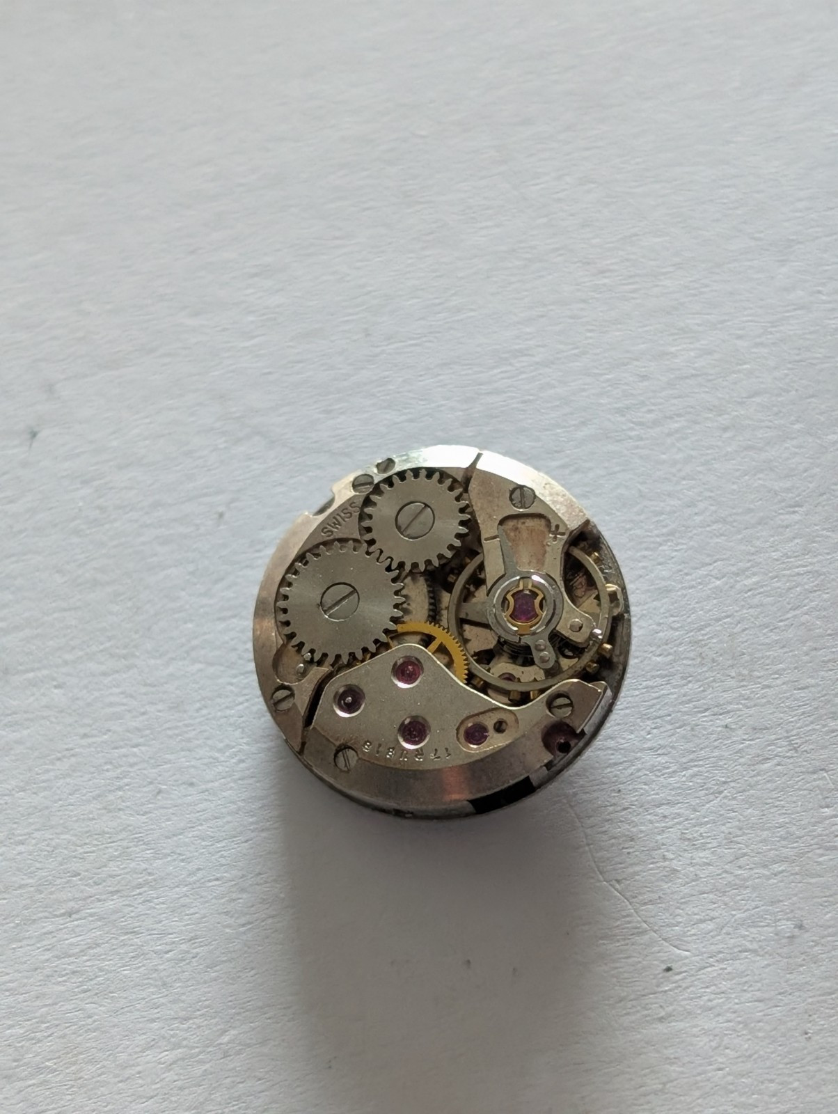 Vintage ETA 2410 Mechanical Watch Movement (Untested)