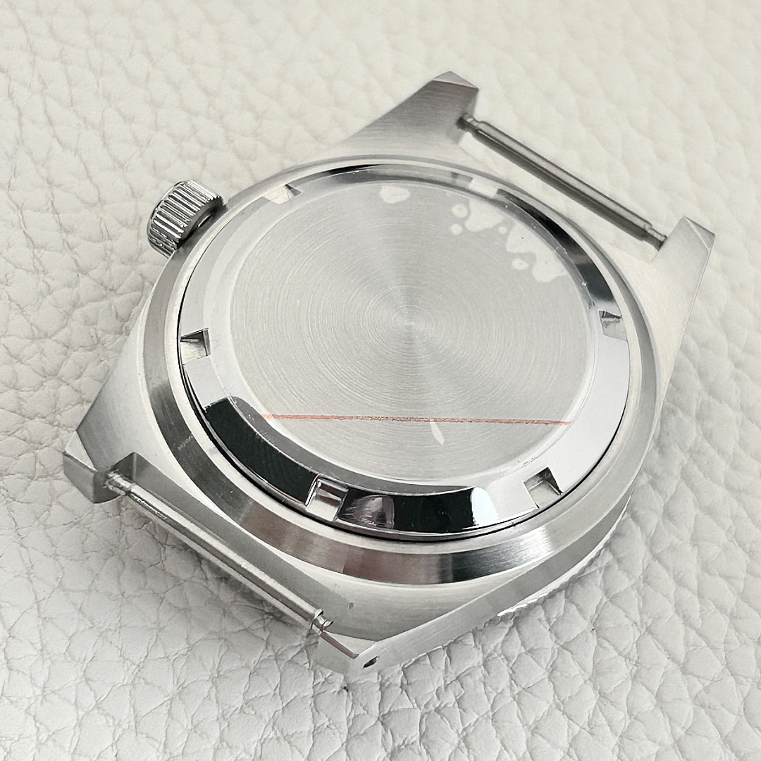 Sapphire Glass Watch Case 40mm Drilled Lugs Water Resistance Fit NH34 NH35 NH36