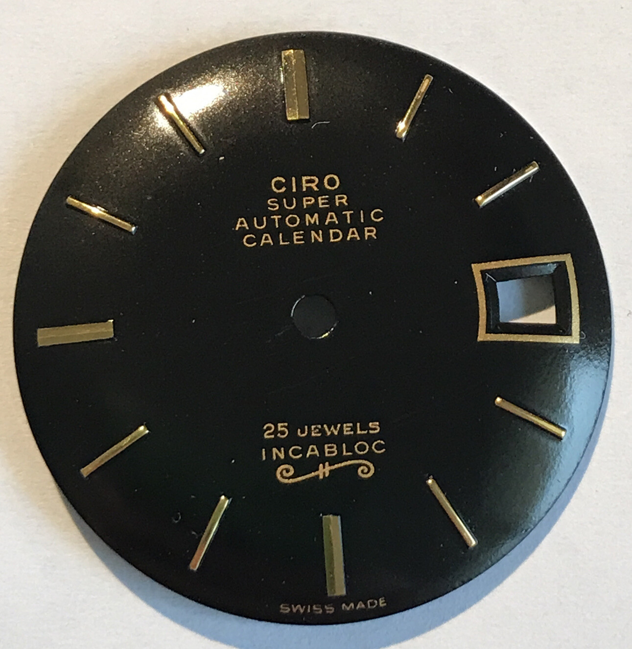 Ciro Dial watch 28.3 mm Swiss made parts Part repair