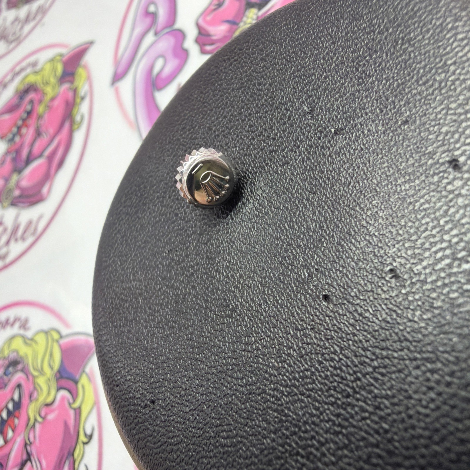 Rolex Crown + Steel Crown Tube Datejust 36mm 16200 16234 16220 Ecc Gen 3135