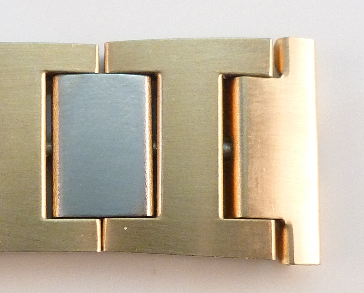 Vintage Stainless Steel & R.G.P. JB Champion Wristwatch Bracelet.