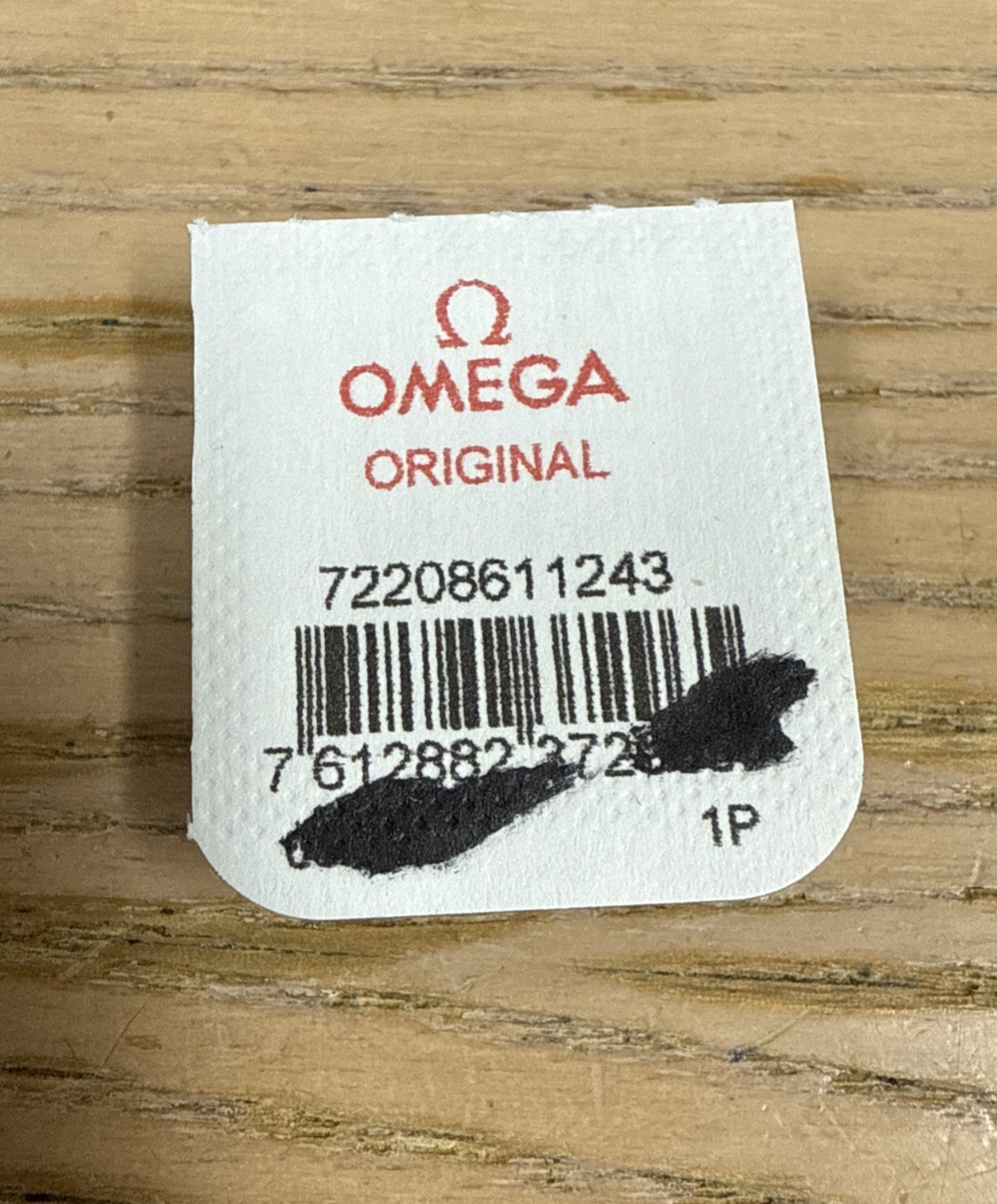 Genuine Omega 861-1243 Fourth Wheel New Sealed