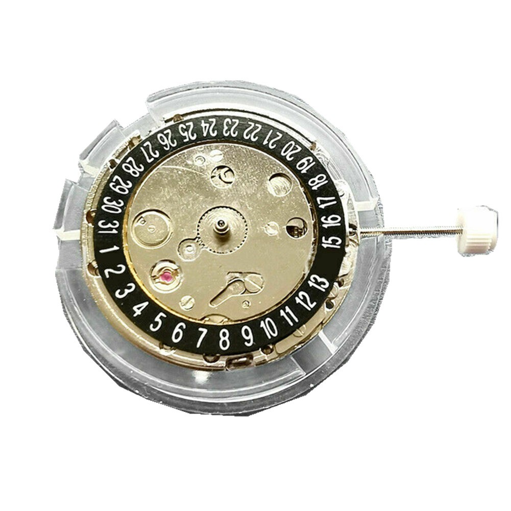 26mm/1.02in Watch Automatic Mechanical Movement Black Date At 3/6 For 2813 8215