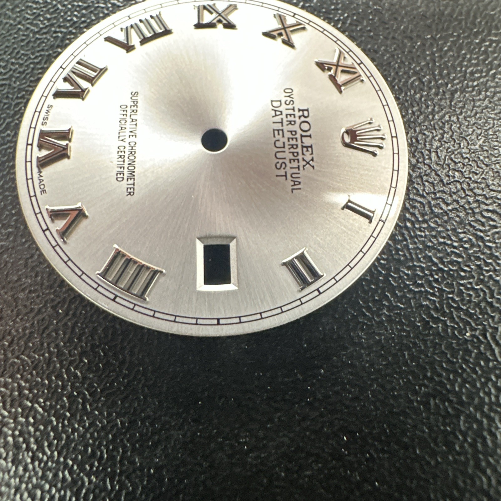 Rolex Dial Roman Silver 36mm Datejust S/S 116200/116234 Genuine Authentic