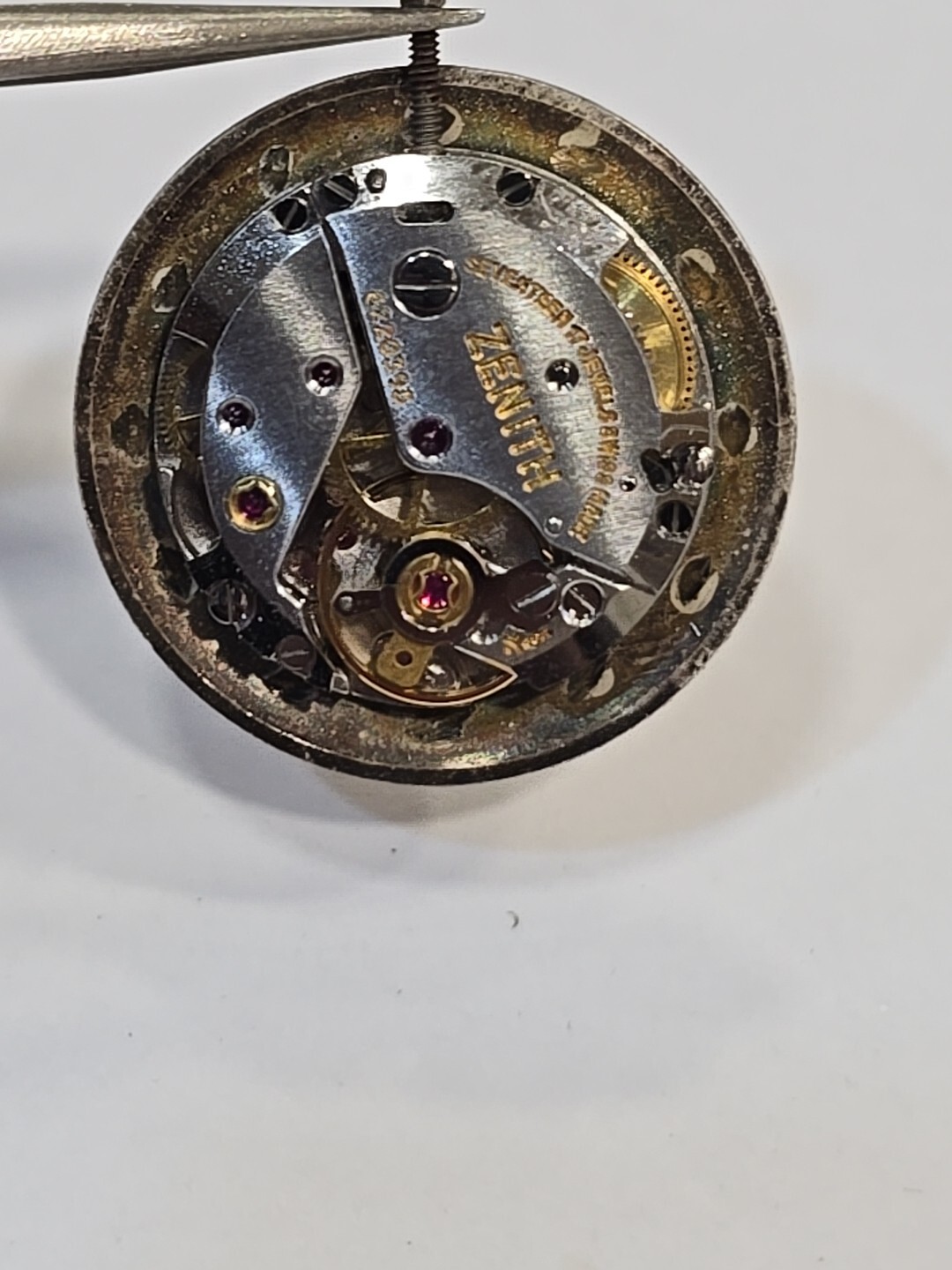 Zenith Complete Mechanism Cal.520 Women Working For Parts See Photo