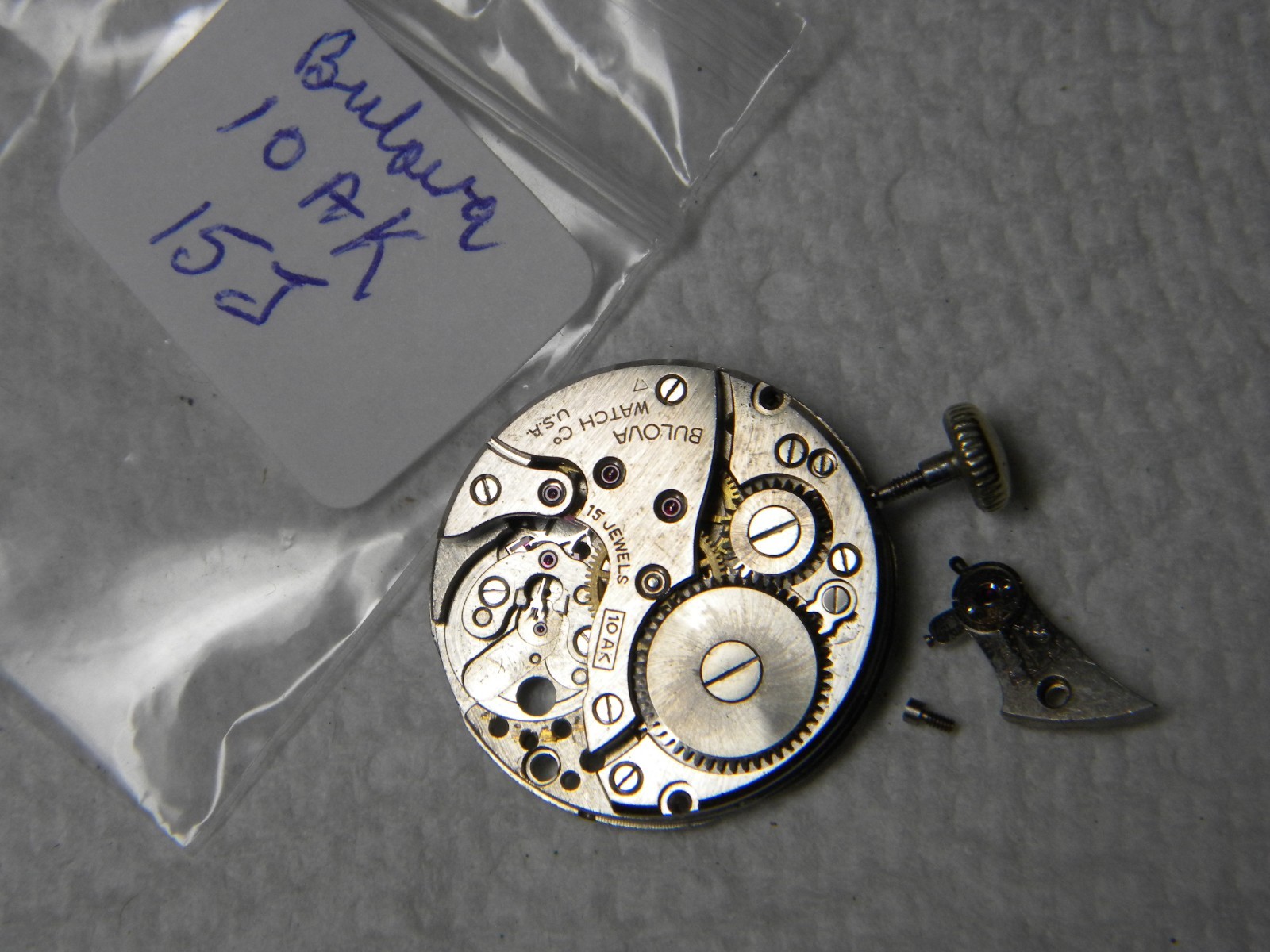 Lot Bulova Movements 10BT 10AX 10AK 11ACC 8BA 8AC 8AE 8AH & Partials for Parts