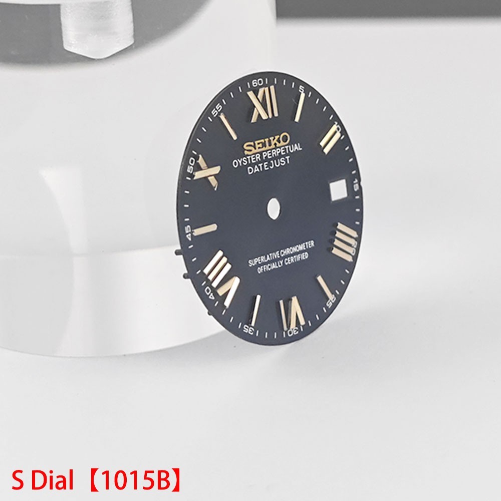 For Seiko 28.5mm Watch Dial No Luminous Fit NH35 NH36 Movement Watches Faces Mod