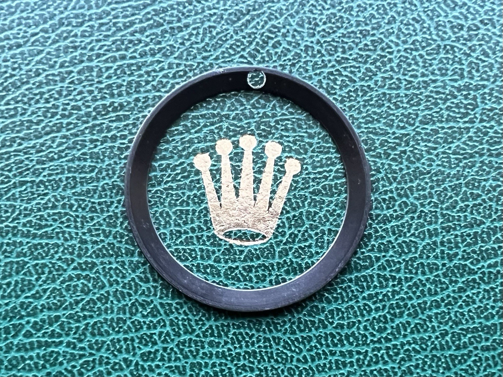 Genuine Rolex Submariner 14060 Black & Silver Watch Bezel Insert OC#1509