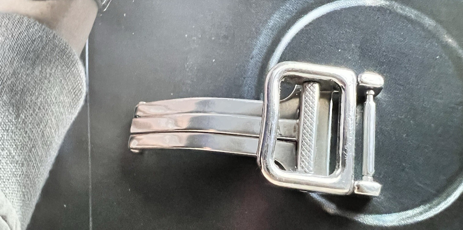 EBEL Watch Folding Clasp Buckle Women 12mm Stainless Steel Authentic Swiss EXCEL