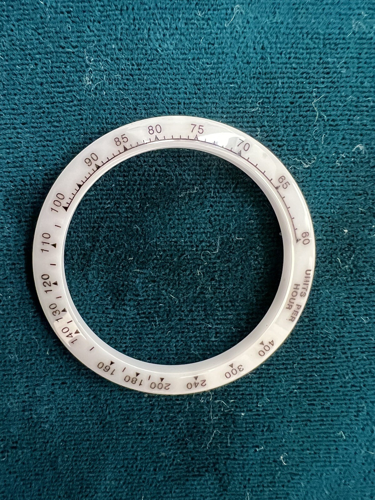 Engraved Tachymeter Scale Ceramic Bezel Insert Fits For Rolex Daytona Watch