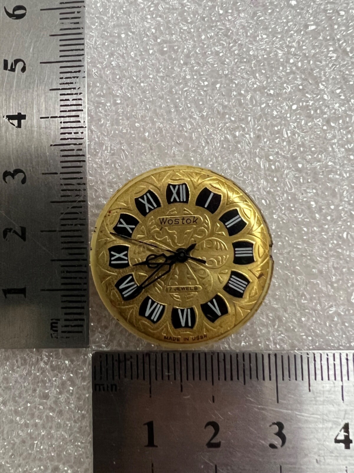 Watch movement USSR Vostok Cal.2409A plus Dial.For parts.
