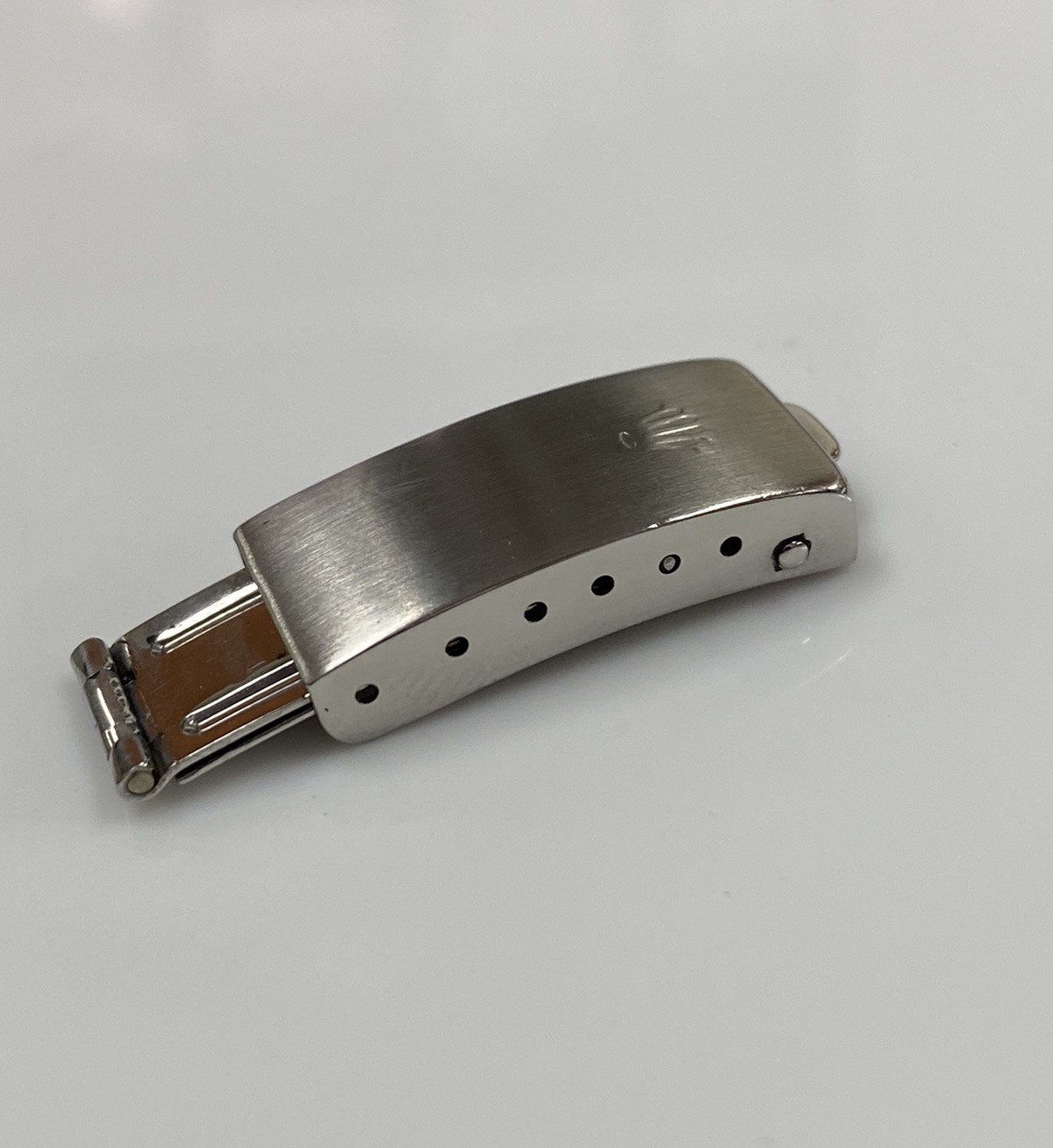 Genuine Rolex 62523D-18 Stainless Steel Buckle Clasp for 13mm Ladies Bracelet