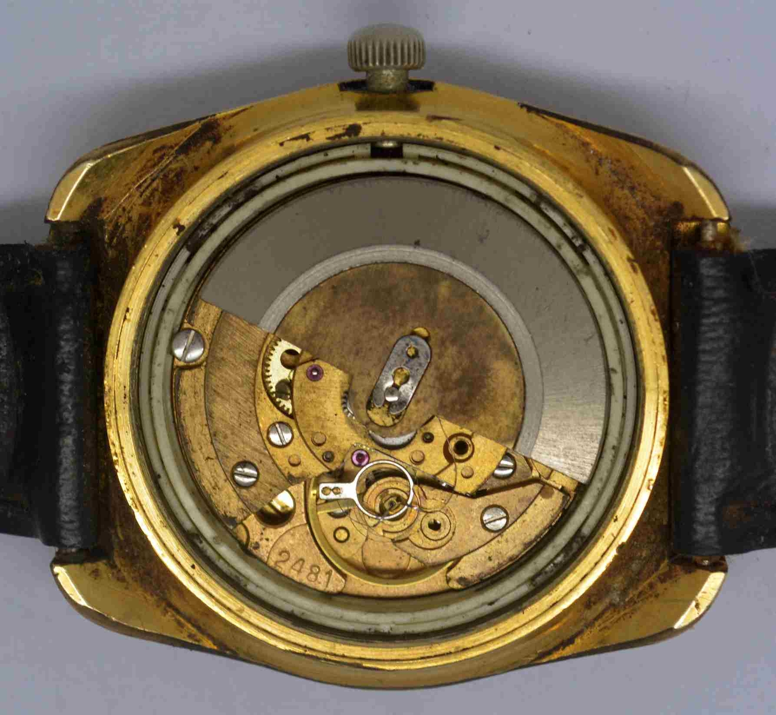VTG TISSOT SEASTAR Gold Plated Wristwatch. Ref: 44669-2, Cal: 2481. For Repairs