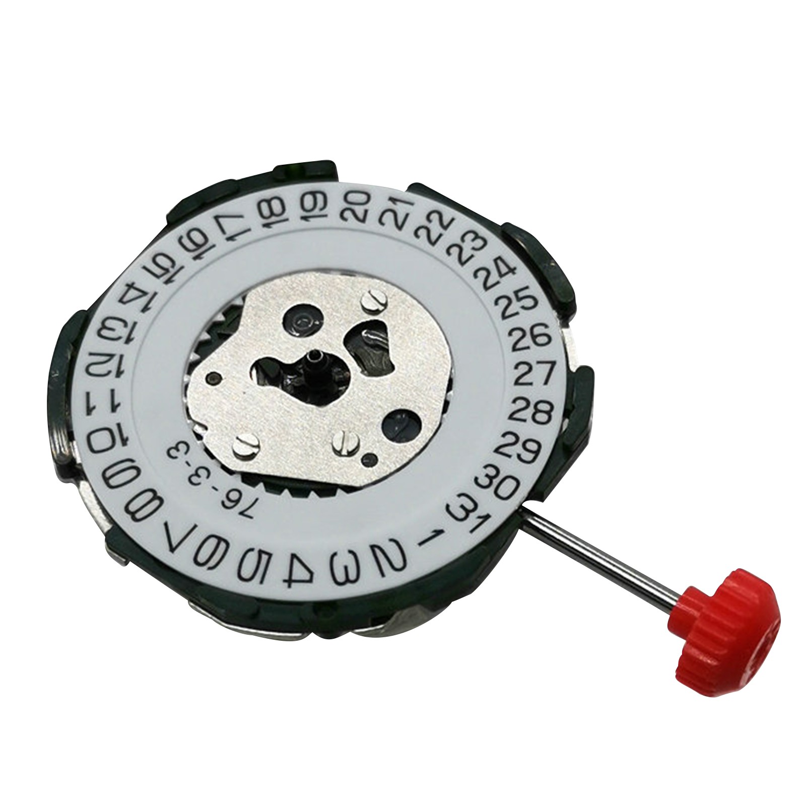 23.3mm 3-Hand Calendar At 3 Quartz Watch Movement with Battery For Miyota 2115 B