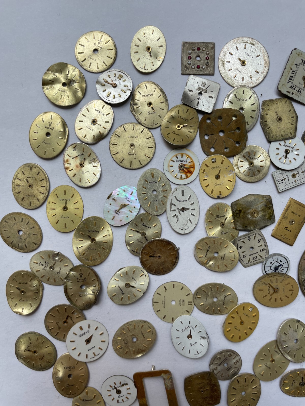 Job Lot of Vintage Dial Parts Various Makes Brands. C200
