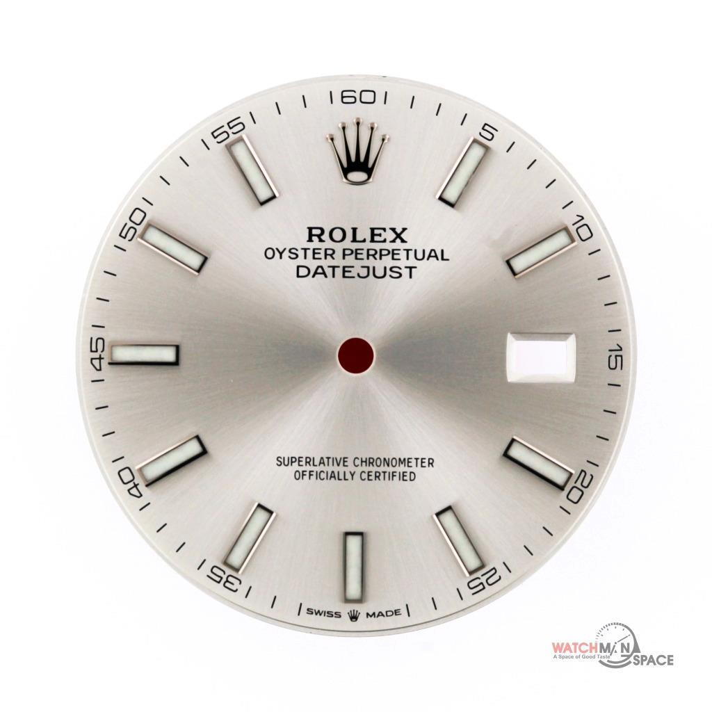 Original Men’s Rolex Datejust 41 126334 126300 Silver Index Dial S/S #B63