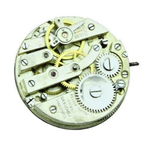 A Schild AS 175 Relion Watch Movement 6 Jewels Caliber Size 10.5”’ = 23.5 mm
