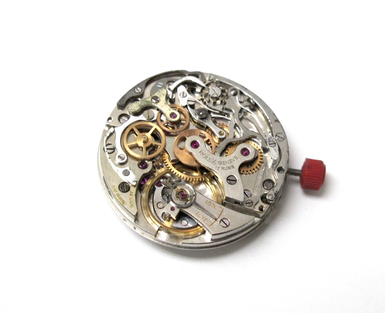 ROLEX VINTAGE MOVEMENT FOR REF.2811-3525 2 REGISTERS WORKING ALL FUNCTIONS WORK!