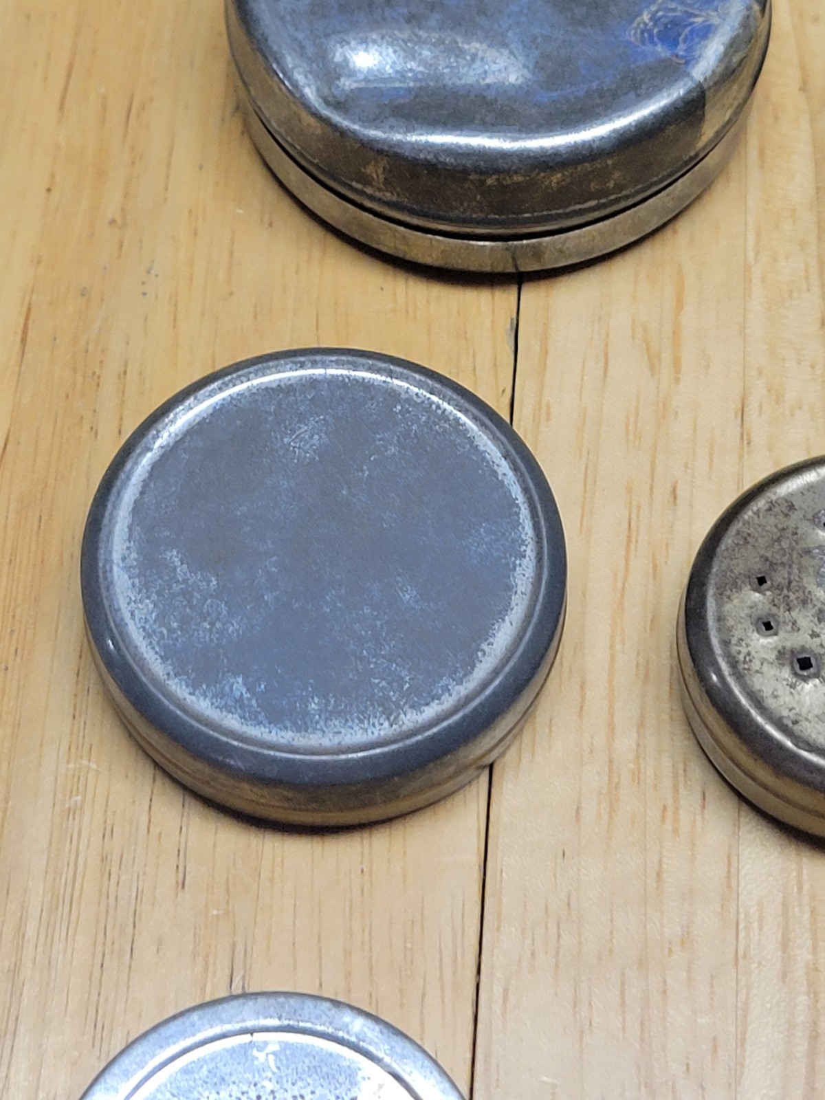 11 Watchmaker Tins for Parts or Movements Complete with Lids 2” Wide LT3
