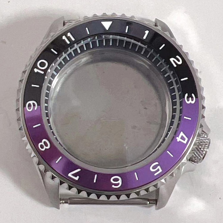 For NH35/36/4R Movement 41.5mm Watch Case Modified Steel Case Watch Accessory @#