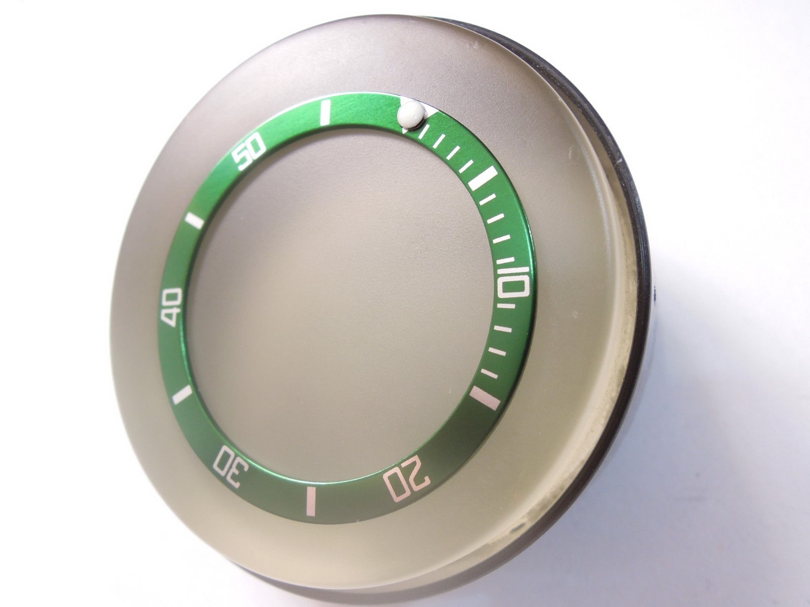NEW GREEN SUB STYLE FLAT BEZEL INSERT 38MM LARGE DIVERS SKX007/7002-7001/6309