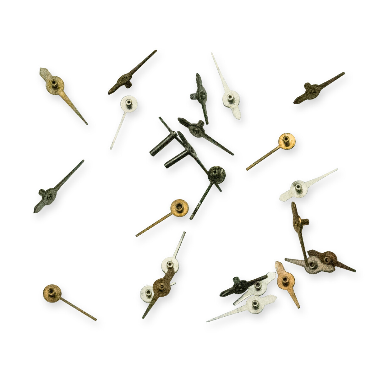 Spares 25x Small seconds sub dial watch hands watchmakers repairs spares parts