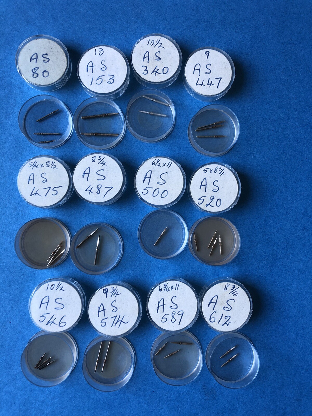 AS Vintage Watch Stems (NOS). See list for sizes. Price for one stem