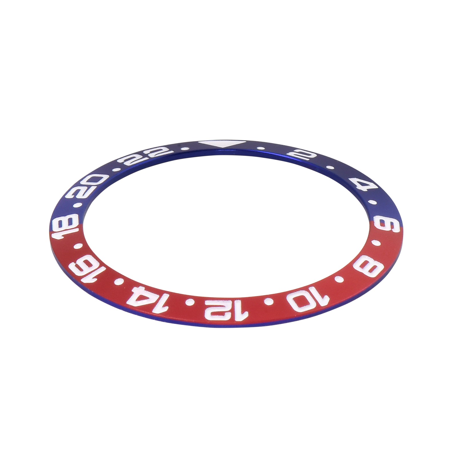 BEZEL INSERT KIT FOR ROLEX GMT MASTER II 116710 116710LN PEPSI BLUE/RED