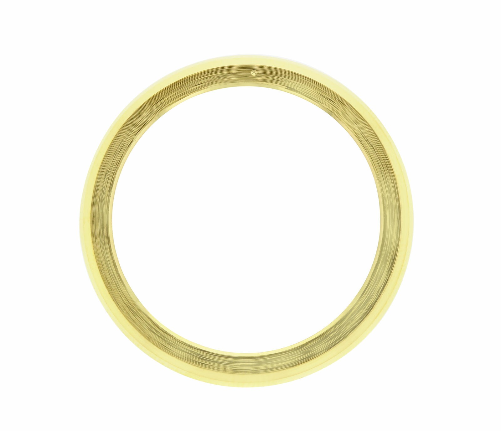 Gold Created Diamond Sapphire Replacement Bezel 26mm For Rolex For Tudor