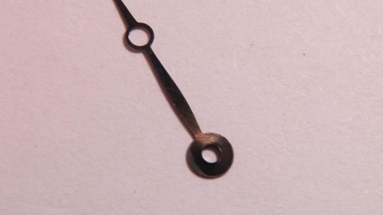 Breguet Hand. 14mm from bottom of hole. 120/35. 13, 75, 28386 non brilliant – B
