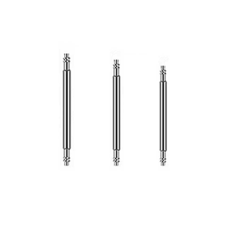 4x Spring Bars Pins Watch Strap Stainless Steel for 16/ 18/ 20/ 22/ 24mm Straps