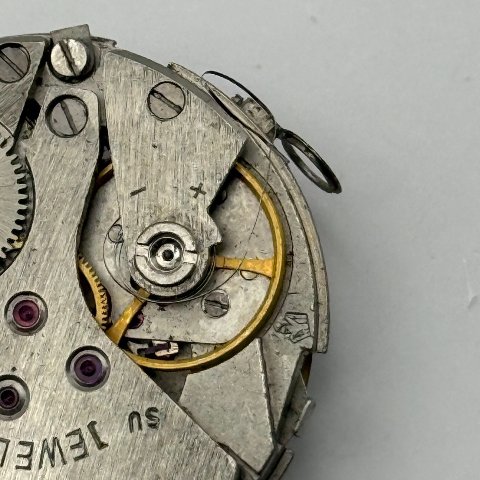 Raketa 2628.H Watch Movement Soviet 17 Jewels Manual Wind Parts Repair 26.6mm