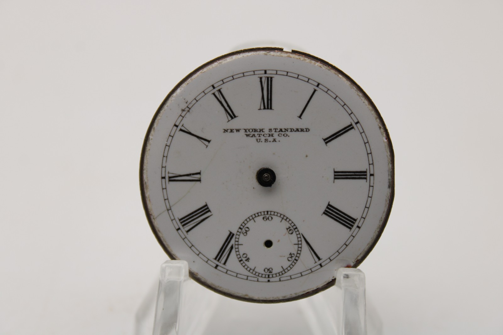 1904 NY STANDARD POCKET WATCH MOVEMENT 2486588 GRADE: 44 6s 7j (TB3)