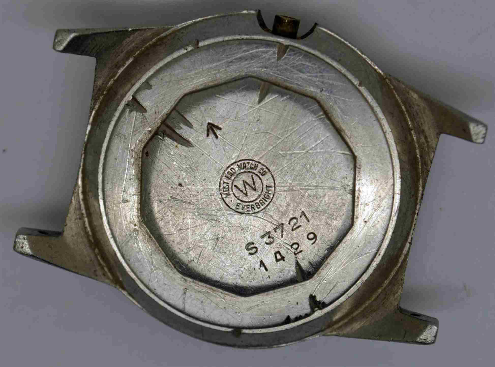 VTG WEST END SOWAN PRIMA Steel Wristwatch. Ref: S3721. Cal: 371. For Repairs