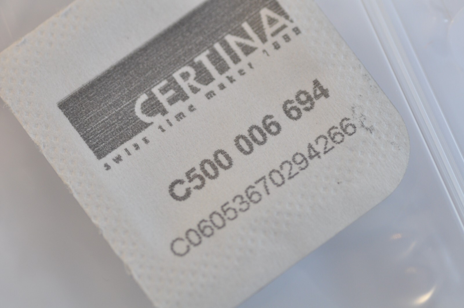 Original Set Of Hands CERTINA DS PODIUM C536.7029.42.66