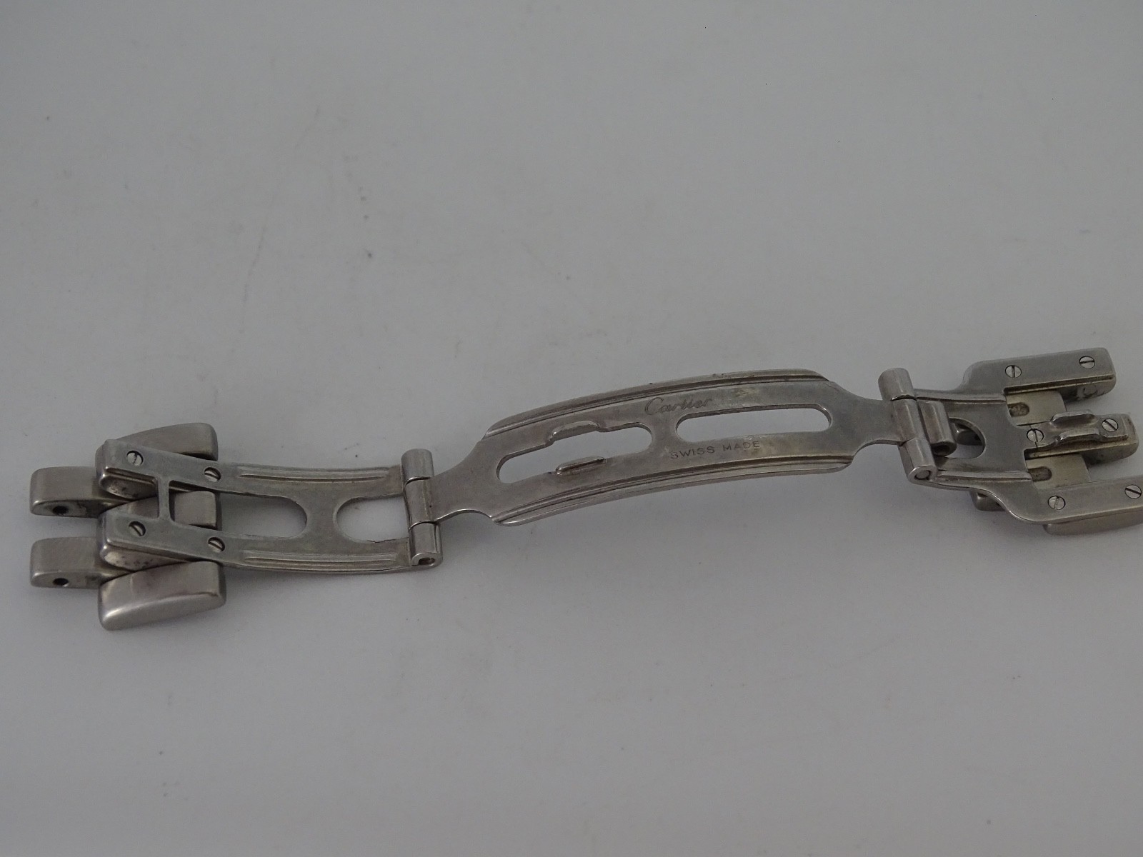 Cartier Panthere Folding Clasp Stainless Steel Original 16mm