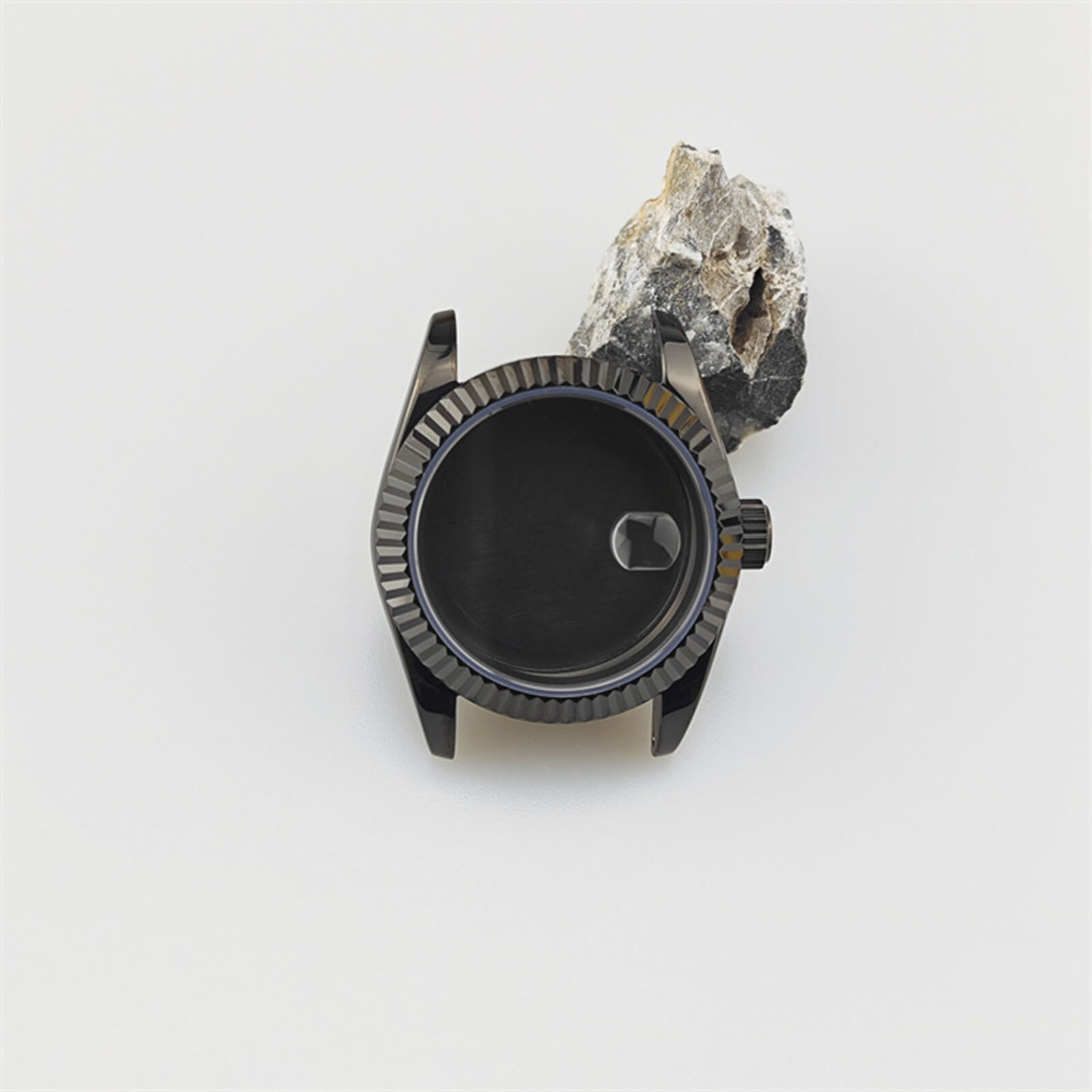 31MM Stainless Steel Sapphire Glass Watch Case for NH05 NH06 Movement Modified