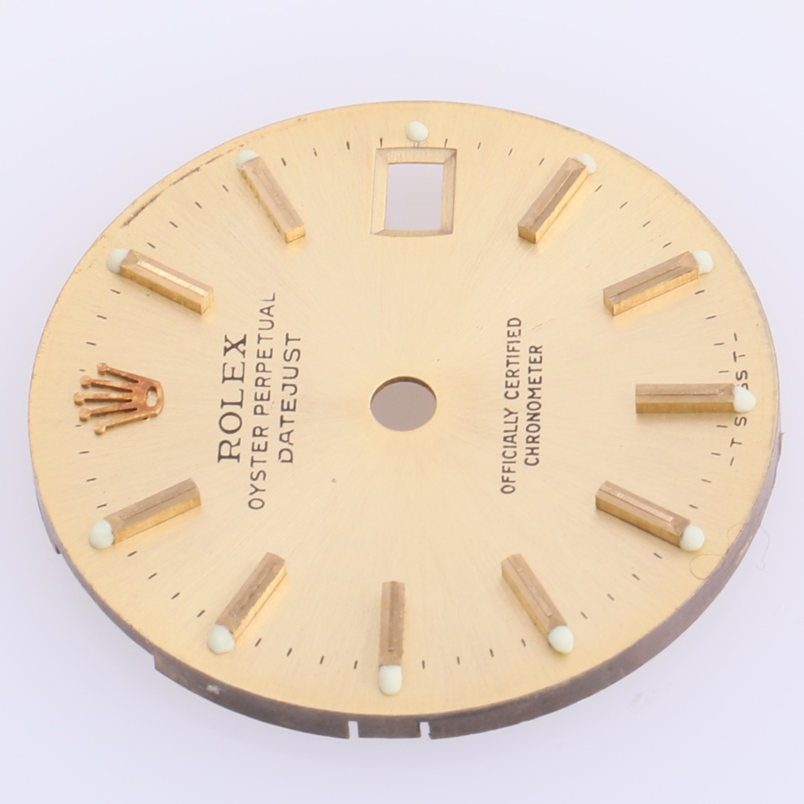 Rolex Lady Datejust 26mm Champagne Stick Dial TSwissT 6917 69173 69178 #i23