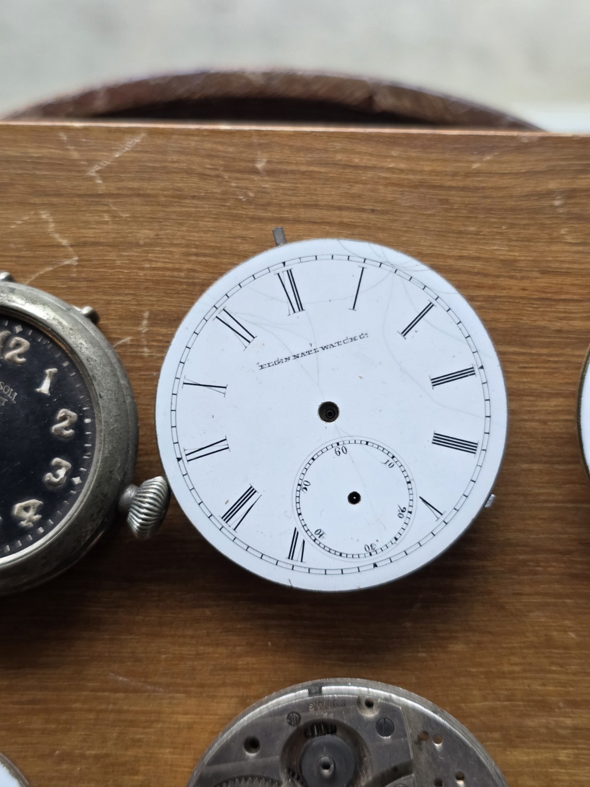 Vintage Antique Watches Movements Parts