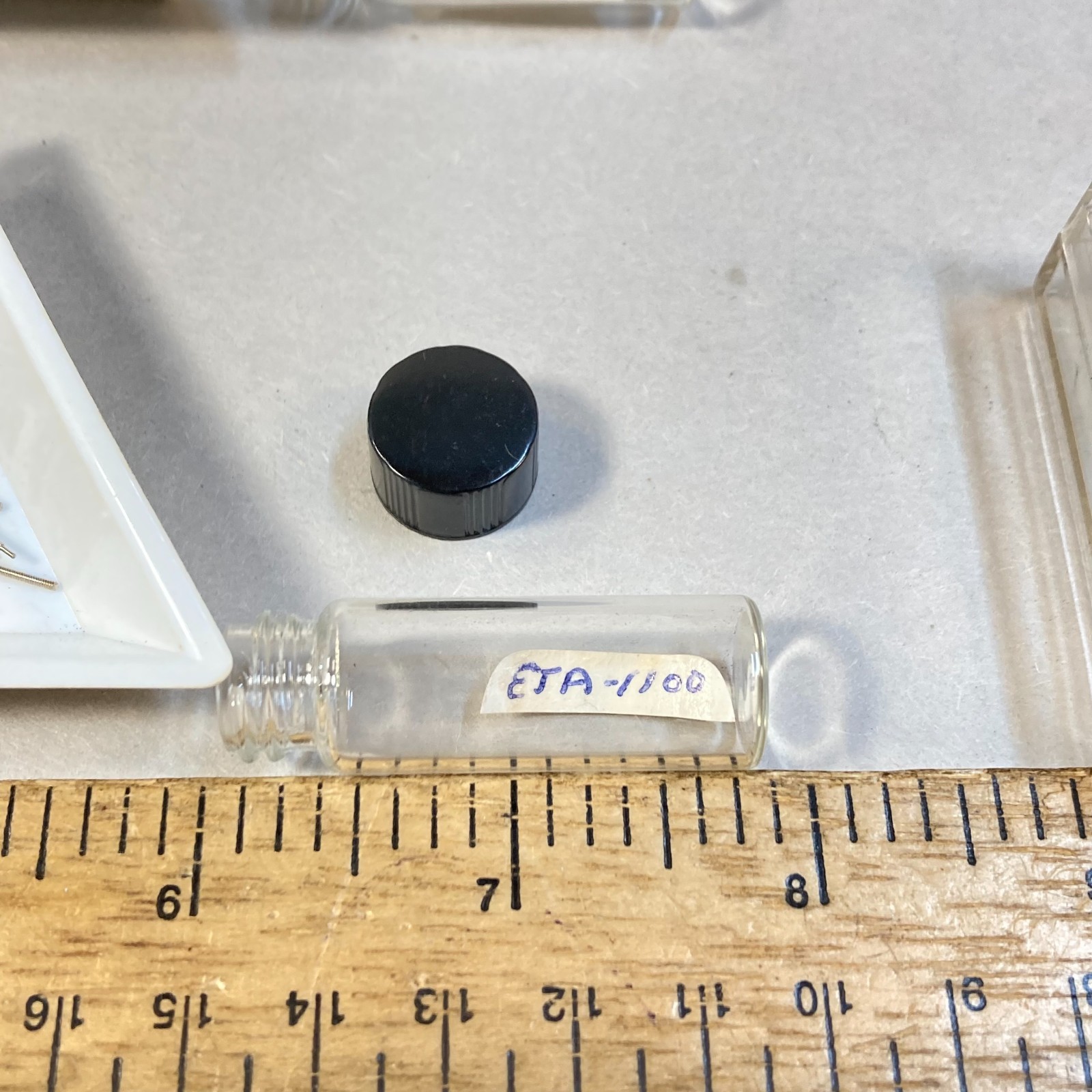 Vintage ETA Watch Parts Winding & Balance Stem 1100 Replacement Parts