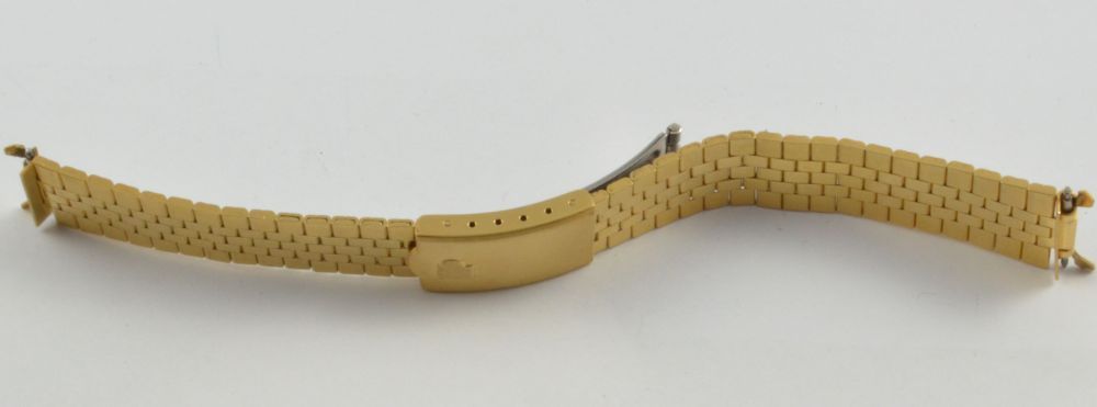 PULSAR STEEL BRACELET BRACELET 18MM STEEL GOOD CONDITION GOLD PLATED