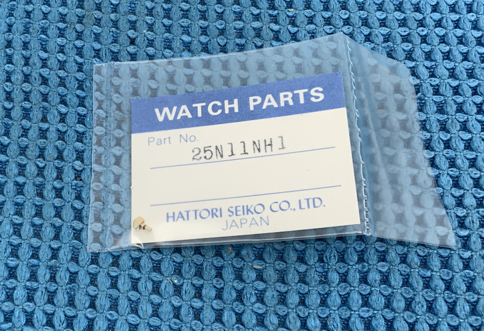 SEIKO Crown 25N11NH1 Original Sealed. New Old Stock. 22m-30n L