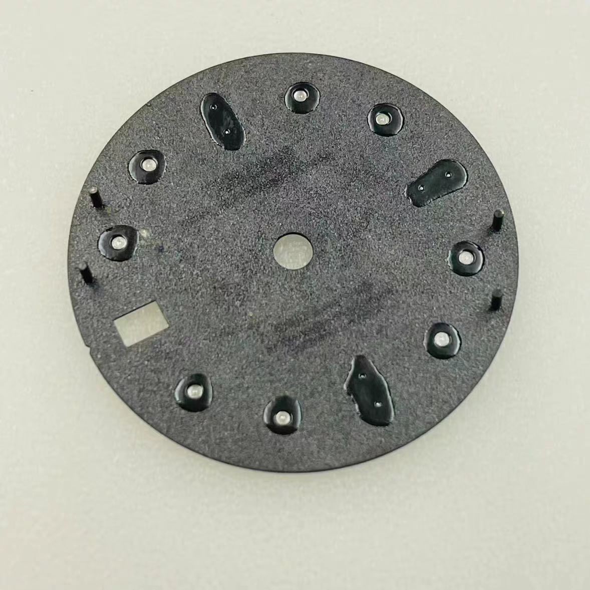 New model suitable for NH35 NH34 meteorite pattern dial blue night light