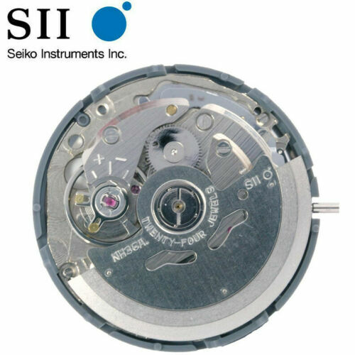 GENUINE SEIKO SII HIGH ACCURACY NH36 NH36A Automatic Watch Movement Day/Date @ 3