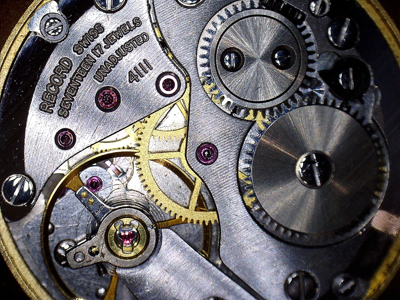 Record 4111 Watch Movement Parts.Choose Your Part drop down menu.