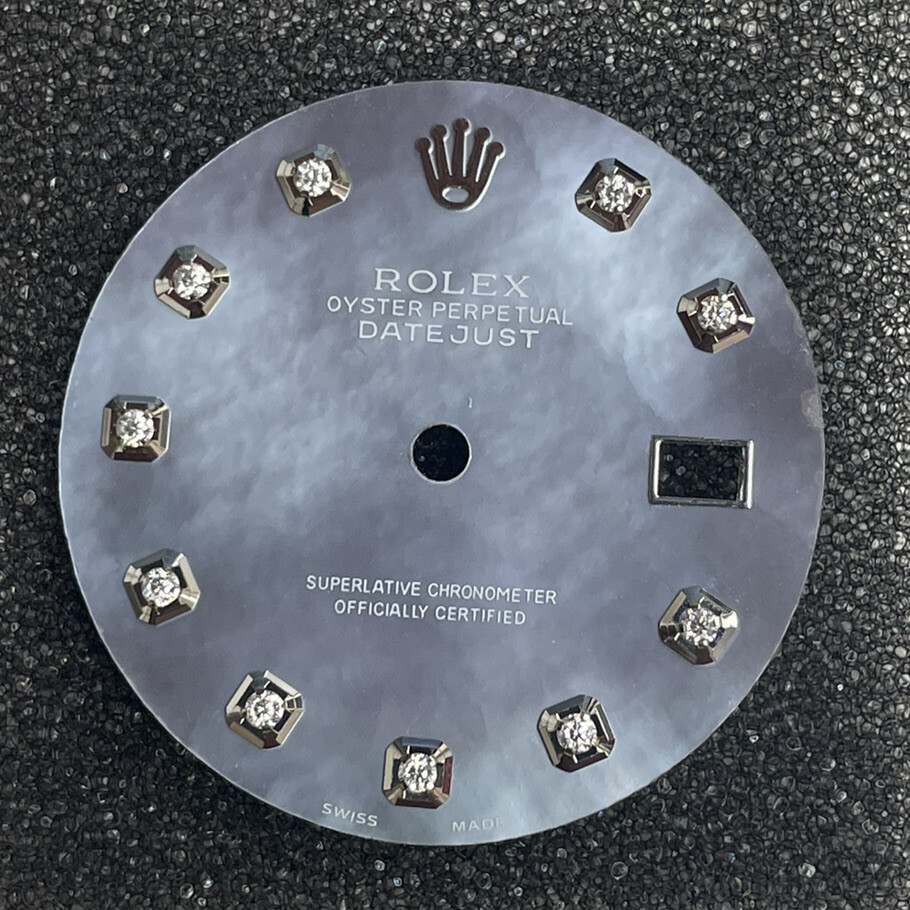 Rolex Datejust Dial Blue MOP with Diamond Markers Datejust 16013, 16233 36mm